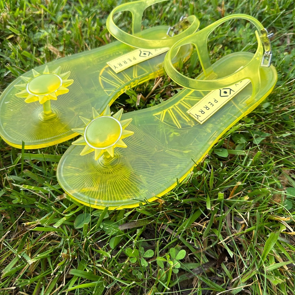 Katy Perry Yellow Sun Sandals